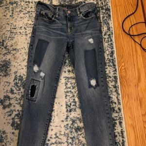 Gap Patchwork jeans